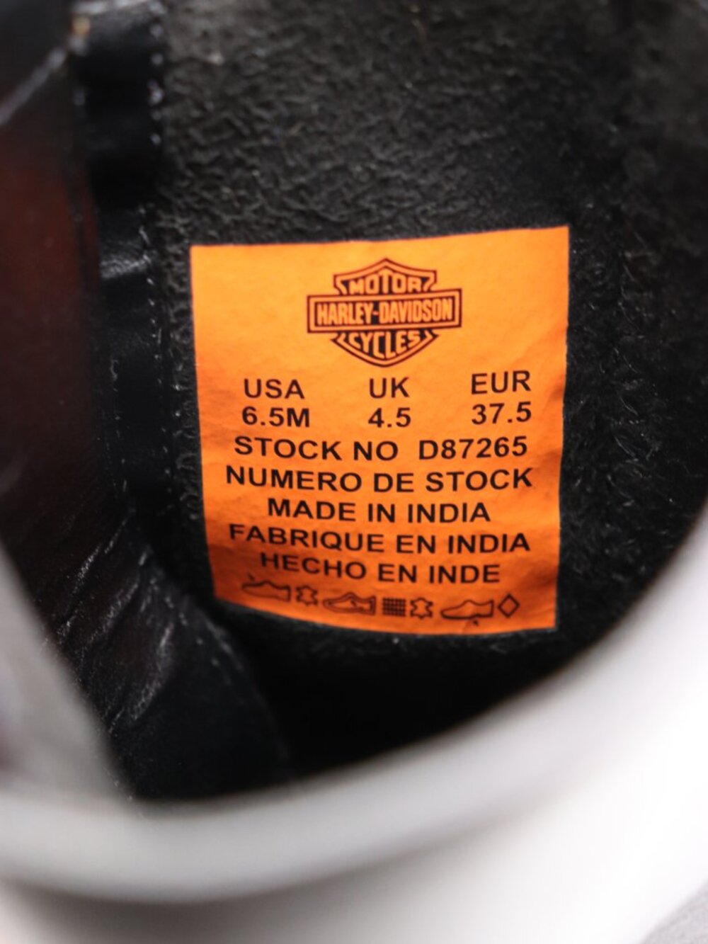 Harley-Davidson Zelta Harness Women’s Size 6.5 M Black Leather Heeled  Boots - Picture 3 of 12